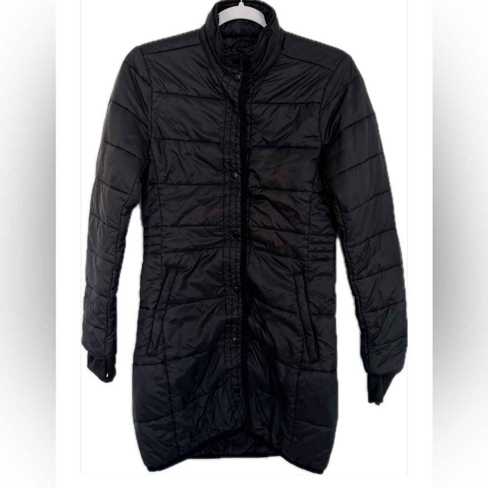 Kyodan Black Quilted Puffer Jacket Women's Size XS